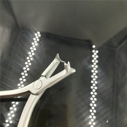 Dental Orthodontic titanium wire bending pliers clamp end bend Pliers orthodontic materials