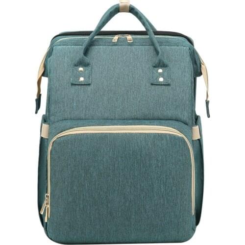 UmaUbaby Diaper Bag Backpack with Changing Bed Large Capacity Waterproof Outdoor Travel Nappy Bag Mommy Baby Care Upgrade Hooks