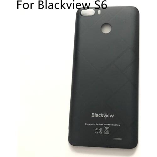 Used Protective Battery Case Cover Back Shell For Blackview S6 MT6737VWH Quad Core 5.7 Inch 18:9 HD 1440x720 Free Shipping