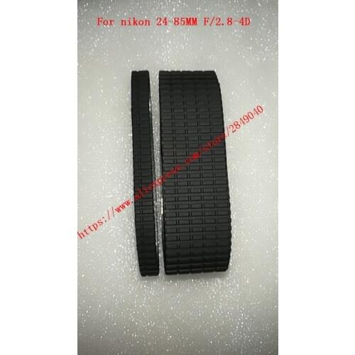 Focus + zoom Grip Rubber Ring Replacement For Nikon Nikkor AF-S 24-85 mm f 3.5-4.5G ED VR II Lens