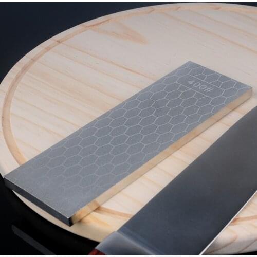 400 1000 diamond sharpening stone double side grit diamond knife sharpener sharpeing stone kitchen tools honing blade sharpen