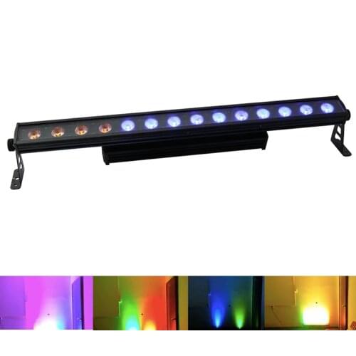 Free Shipping Outdoor Waterproof 14x30W RGB Led Wall Washer Light DMX LED Individually Controlled DJ Pixel DJ Club Disco Bar