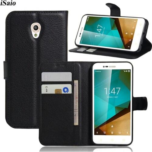 Flip Wallet Case for Vodafone Smart Prime 7 VF600 V8 Pro 7 First 7 VF200 Leather Cover Phone Case TPU Shell Kickstand