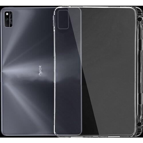 For Huawei Honor Pad V6 10.4 Case With Pencil Holder Soft TPU Back Cover for Funda Huawei KRJ-W09 KRJ-AN00 Silicone Soft Cover