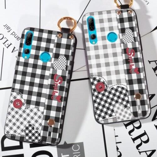 Couple Love Wristband Strap Case For Huawei Play 3 3E 4 4T Pro Back Cover Coque For Huawei Honor 9A 9C 9X V20 V30 X10 Max