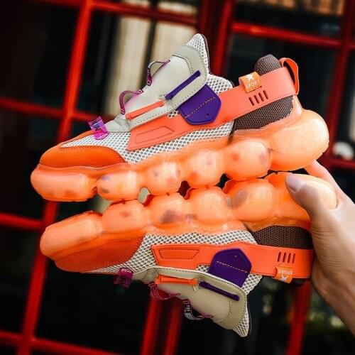 Plus Size 45 Men Casual Shoes Hip Pop Sneakers Brand Male Sport Trainers Mesh Zapatillas Mens Designer Shoes Men Chaussure Homme