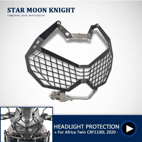 Motorcycle Headlight Head Light Guard Protector Cover Protection Grill For Honda Africa Twin CRF1100L CRF 1100 L1 CRF 1100 L