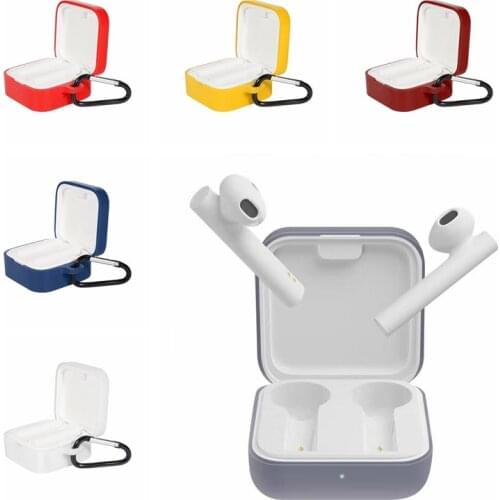 Non-slip Silicone Earphones Case for Xiaomi Air 2 SE Case Bluetooth Wireless hearphone Cover for Xiaomi AirDots Pro 2 SE Cover
