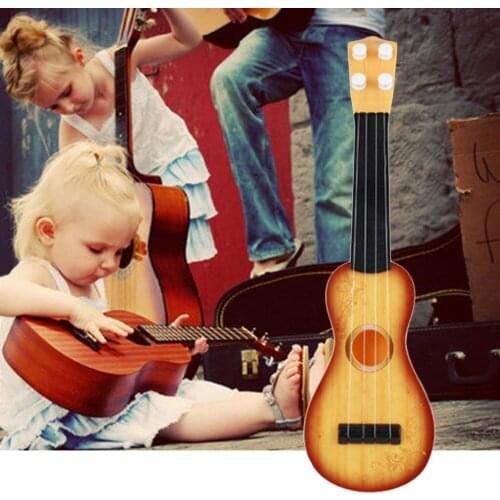 2020 New 21 inch Ukulele Beginner Hawaii 4 String Nylon Strings Guitar Musical Ukelele for Children Kids Girls Christmas Gifts