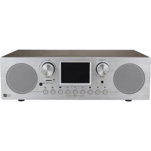 Ocean Digital WR-800D WiFi/DAB+/FM/UPnP/DLNA Radio Internet Ethernet Speakers Aux in Line out with Blue-tooth