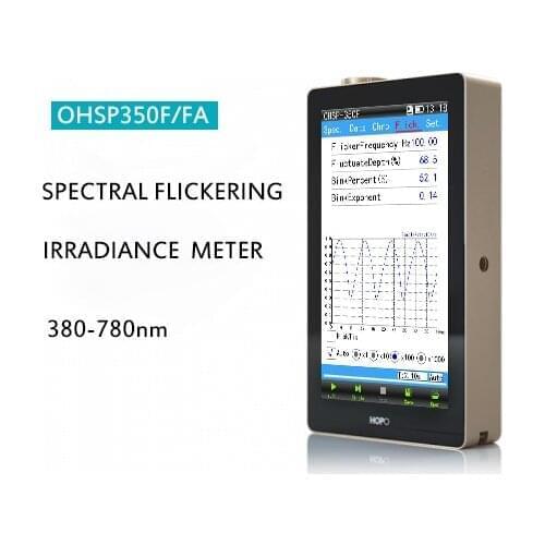OHSP350F Portable Spectral Irradiance Meter For Lamp Flicker Test