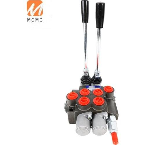 P40 Hydraulic Single Spool Manual 3 spool hydraulic directional control valve applicator machine