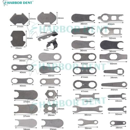 35 Types Dental Torque Wrench for Air Turbine Handpiece Repair Maintain Tool Remove Back Cover for Dental Handpiece Equipments