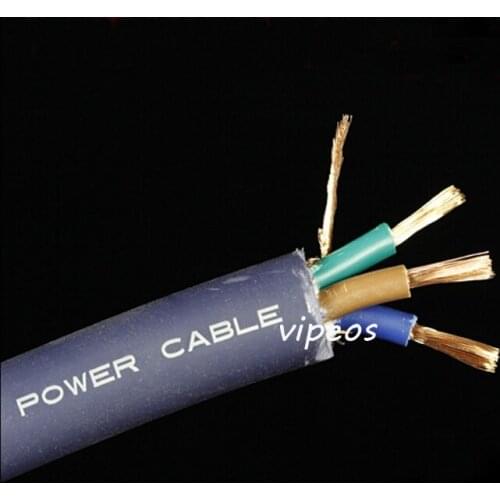 T1 shielded copper power wire cable sell (Per 1m) for DIY audiophile amplifier CD Player