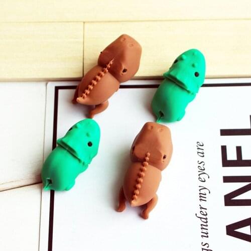 171pcs Dinosaur Cable Protector for iphone 5 6 7 8 Cord Protection Protective Sleeves Cover USB Charging Cable Winder Protect