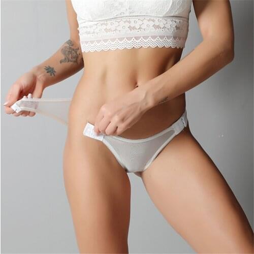 Yoga Sexy Fashion Women Solid Underpants Underwear Female Lingerie Adjustable Waist Buckles Low Rise Briefs Triangle Panties