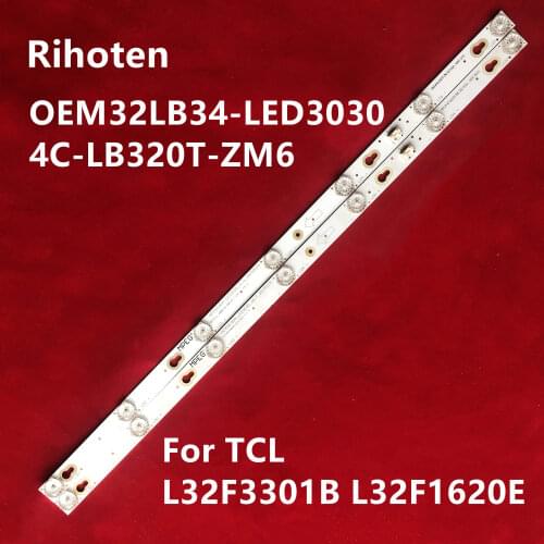 1Set=4 Pieces LED Backlight Lamp strip For TCL TV TCL L32F3303B YHA-4C-LB320T-YHL LVW320CSOT E227 32HR330M07A2