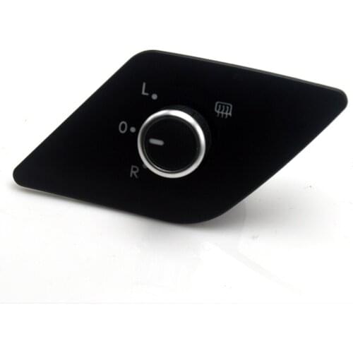 100% New # 16D 959 565B / 5C7 959 565 C H D F For Volkswagen VW Jetta MK6 (NCS) Side Mirror Adjust Switch Knob W/ Heat 10 PINS