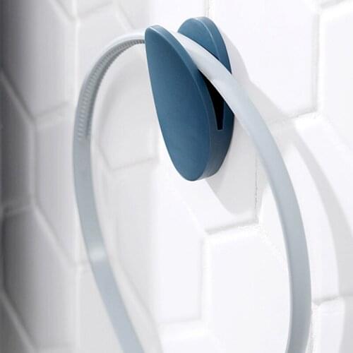 3pcs/set Candy Color Adhesive Hook Creative Seamless Hooks Leaf Shape Hook Up For Kitchen Bedroom Entrance Home Organization