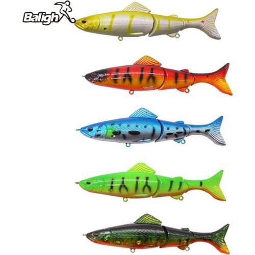 Balight 1PC Minnow Fishing Lure Artificial Hard Bait Bionic 3D Eyes 13cm Floating Wobbler Crankbait Bass Trolling Fishing Tackle