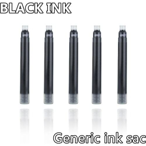10Pcs Disposable Blue Fountain Pen Ink Refills & Cartridges Universal design Length Fountain pen ink sac