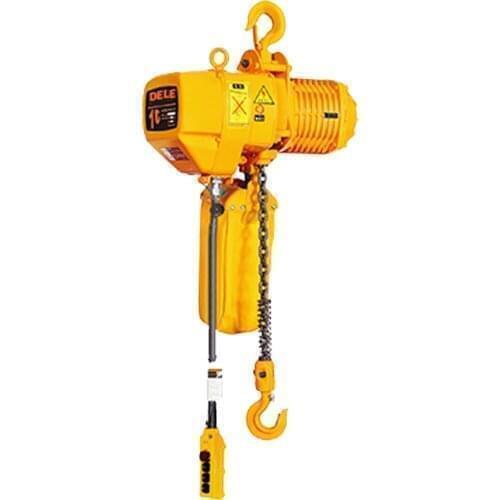 Fixed 2000kg Lifting Crane Electric Hoist With Single Chain