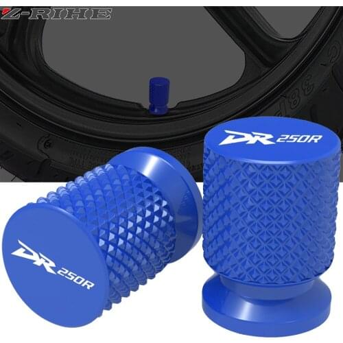 Motorcycle CNC Alumium Wheel Tire Valve Stem Caps CNC Airtight Covers For SUZUKI DR250R DR 250R 250 DR250 R 1997-2000 1998 1999