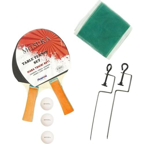 Syllable 862-1 Table Tennis Set-2 Racket + 3 Ball + Network