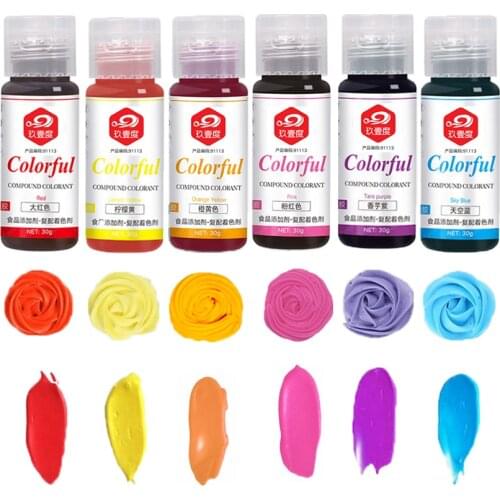 Food Coloring Gel Set For Baking Macaron Fondant And Cooking Concentrated Icing Food Color Dye Cake Decorating Tools