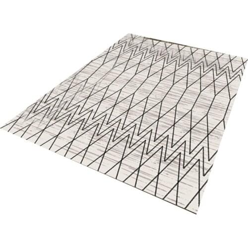Nordic Simple Style Modern Abstract Geometric Carpet for Living Room Bedroom Area Rug Non-Slip Carpet Floor Mat