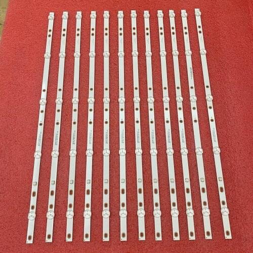 New 60 PCS/lot 5LED(3V) 530mm LED Backlight strip for BAIRD TI5510DLEDDS 2W2006-DS55M7800-01 DS55M78-DS02-V01 DSBJ-WG