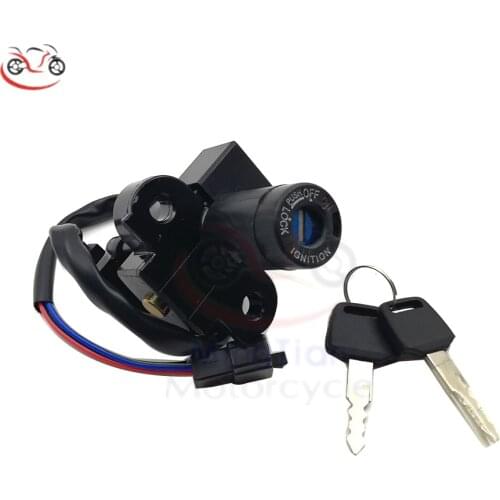 Motorcycle Ignition Switch Control Lock Key With Wire For HONDA CB400 CB 400 1992-1998 1992 1993 1994 1995 1996 1997 1998