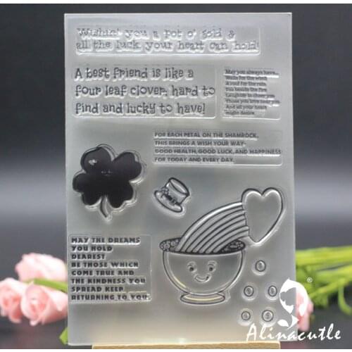CLEAR STAMPS best friend Scrapbooking Card album paper craft rubber roller transparent silicon stamp AlinaCraft