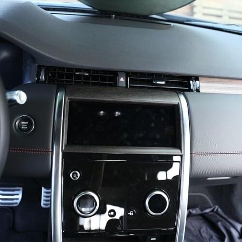 For Land Rover Discovery Sport 2020 ABS Oak grain Car Navigation Frame Trim Accessories 1 Pcs