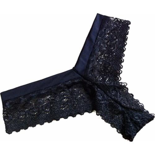 Sexy Lace thong Women Panties Low Waist G string Hollow Out Underwear Ladies Panty Lingerie Femme