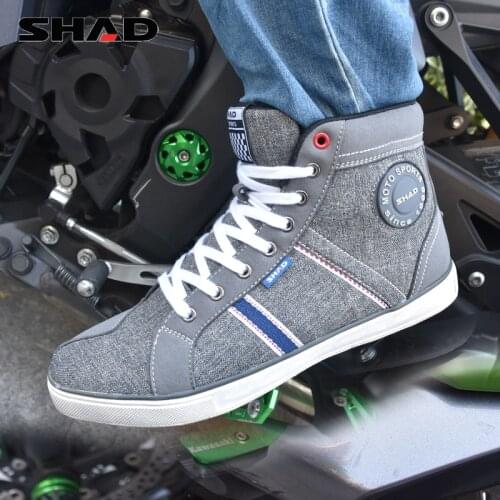 SHAD protective Wear Motorbike Riding Shoes Motorcycle Boots Street Racing Boots Breathable Biker Boots motorcycle shoes