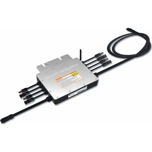 Smart On Grid Micro Inverter 1400W For 4 PCS 350W Solar Panel Power Inverter