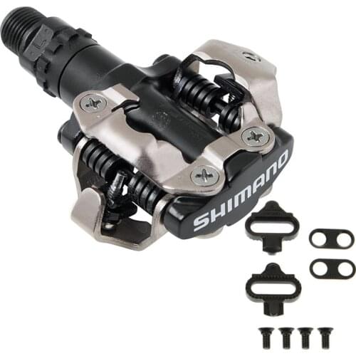 For Shimano PD-M540/M520 Bicycle Pedals Black/Silver MTB Bike Pedals Cycling Bike Self-Locking Pedal M540/520 Bike Accessories