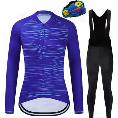 Long Sleeve Cycling Suits Set Winter Sportswear Suit Cycling Sleeve Bicycle Team Cycling Sweat MTB Bike Clothes Strava