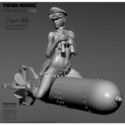 1/18 YUFAN MOEDL Resin model kits DIY toy self-assembled YFWW-2088