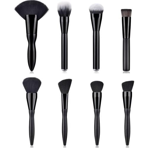 8pcs Professional Makeup Brushes Set Face Foundation Powder Concealer Blush Contour Make Up Brush Cosmetic Beauty Tools for Lady