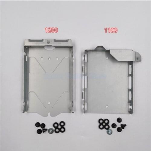 2pcs Hard Disk Drive Bay HDD Mounting Bracket Tray Holder for Playstation 4 PS4 1100&1200 with Screws
