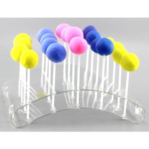 20 Holes Cake Stand Pop Lollipop Stands Cake Display Stand Holder Lollipop U Shaped Display DIY Bakeware Cake Kitchen Gadgets