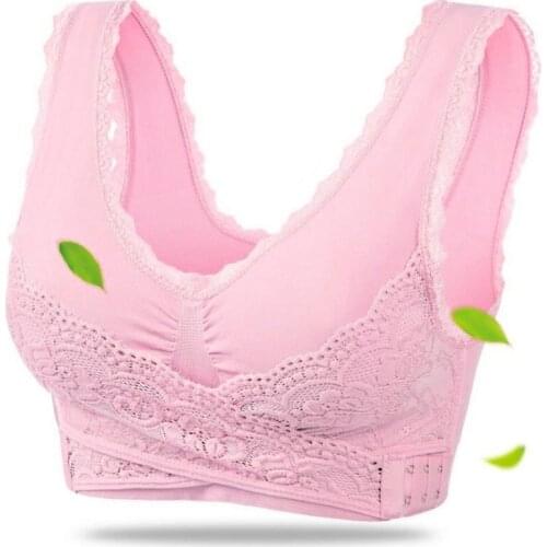 2019 Fashion Bra Cross Side Buckle Without Rims Gathered Sports Underwear Sleep Bra Yoga Bra new