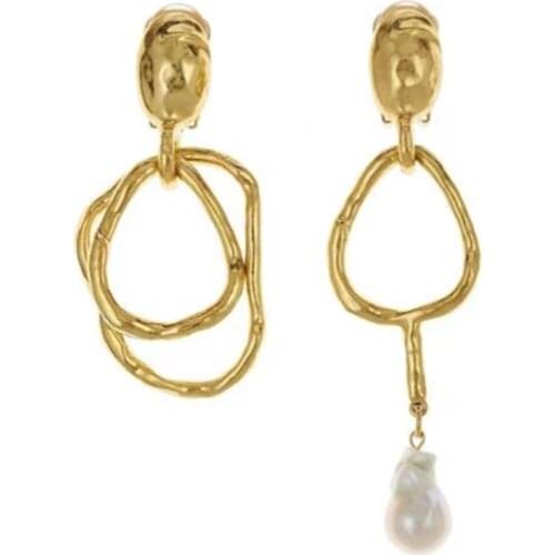 2020 Amybaby Designer High Quality Womens Luxury Pearls No Piercing Clip Earring Jewelry For Party