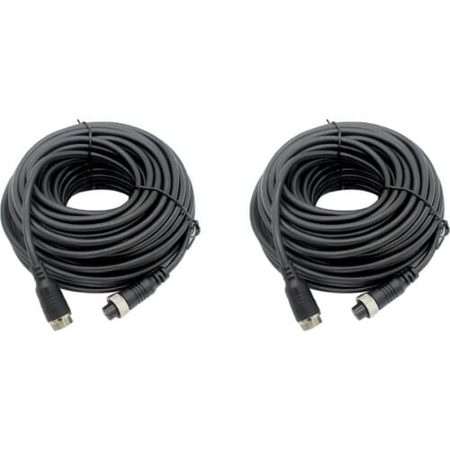 5M & 10M Backup Camera Video Extension Cable for Truck Bus Trailer Reverse Car Parking Camera, CCTV Security Monitor