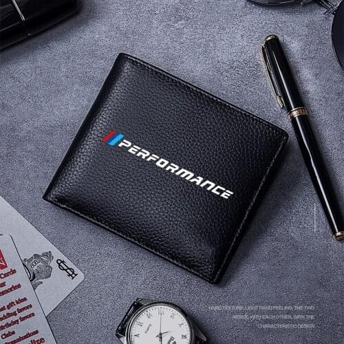 Auto Accessories Leather credit card storage drivers license bag For BMW M G30 G38 E46 E30 E39 E34 E60 E36 E38 M3 M5