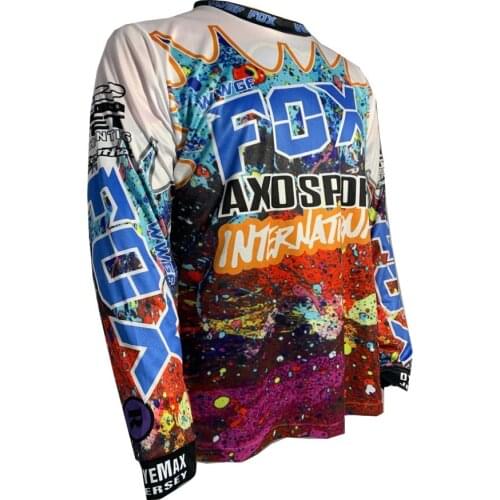 Men motorcycle clothing green cycling jersey downhill Cycling Jersey riding MTB Shirt Cycling motocross bicycle T-shirt