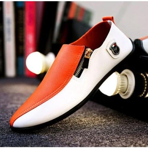 Fashion Style Soft Men Loafers High Leather Oxford Shoes Mens Flats Gommino Driving Shoes chaussure homme cuir zapatos hombre