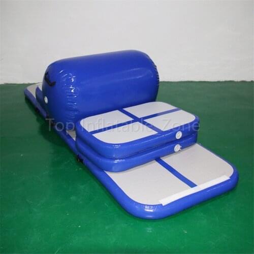 3m Blue Mint Green Air Track (6 Pieces) Cheap Equipment Gymnastics Training Mat Inflatable AirTrack Home Edition Set For Gym